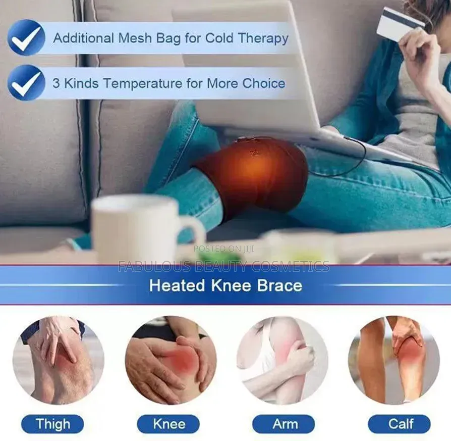 MASGRE Knee Massager With 3 Gear Heat and Vibration