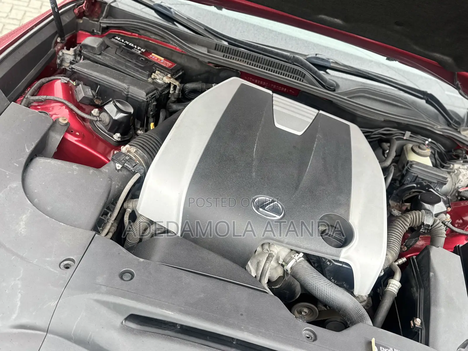 Lexus RC 2015 Red