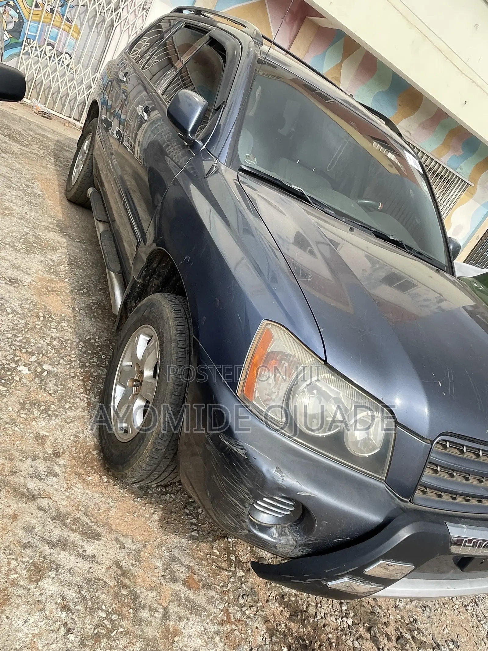 Toyota Highlander V6 2005 Blue