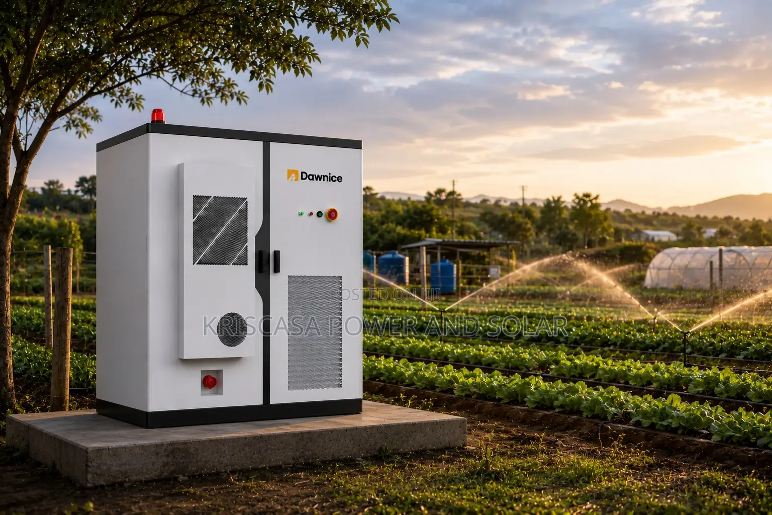 Dawnice All-in-One 125kw/265kWh Battery Storage for Businesses