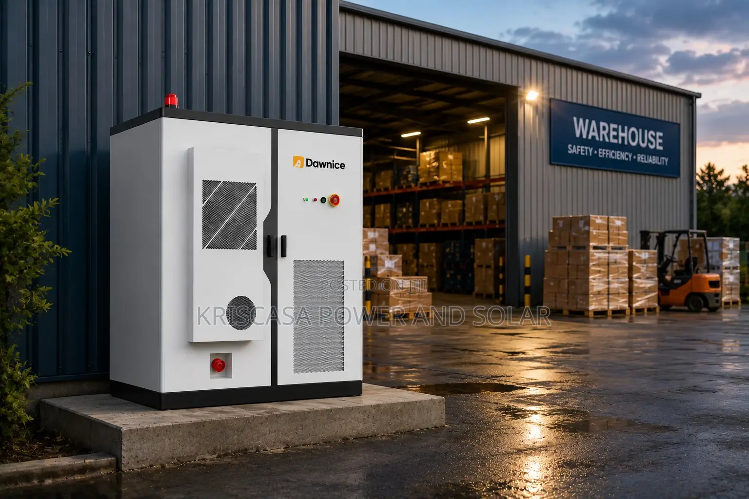 265kWh Outdoor Energy Storage System | Factory, Hospital Hotel ESS