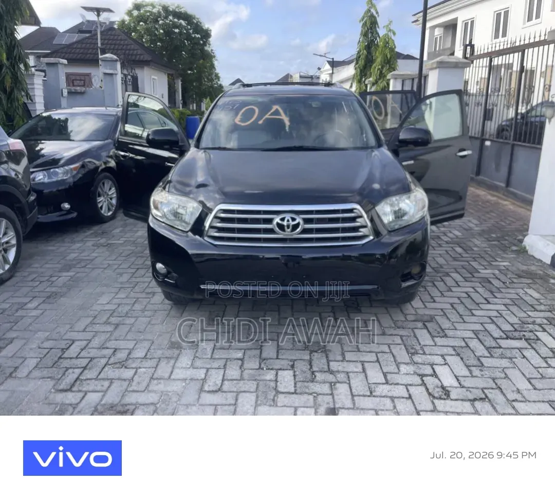 Toyota Highlander Limited 4x4 2009 Black