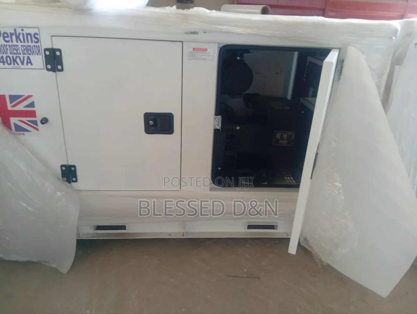 Brand New 40kva Perkins England Soundproof