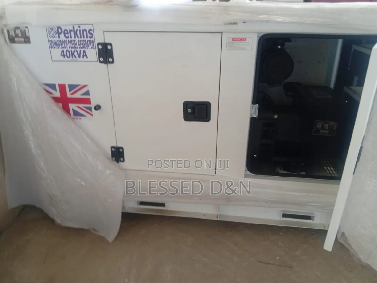 Brand New 40kva Perkins England Soundproof