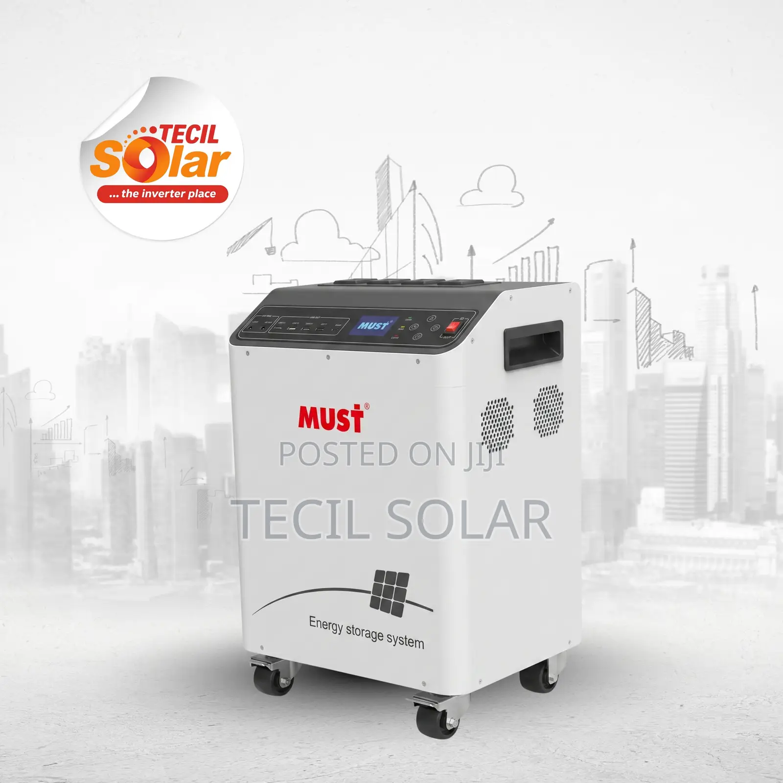 Must HBP1800 Home Solar Energy Storage System 3KW 7168Wh