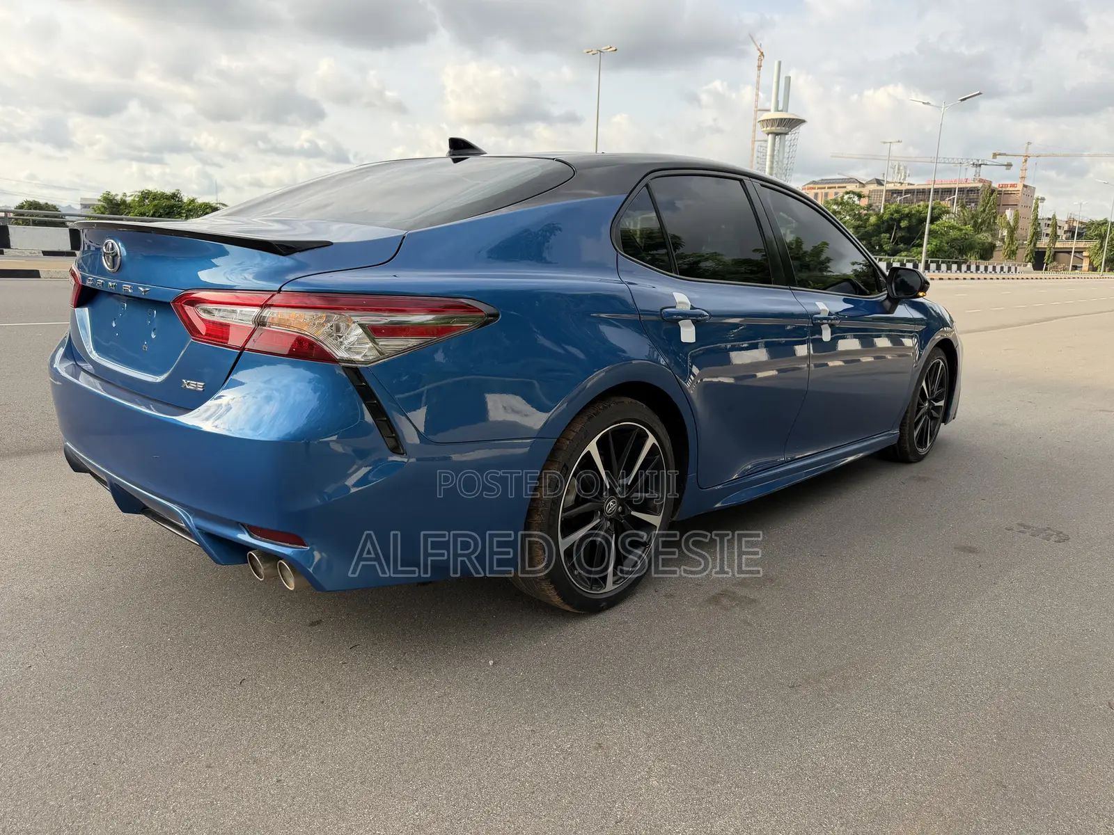 Toyota Camry XSE (2.5L 4cyl 8A) 2019 Blue