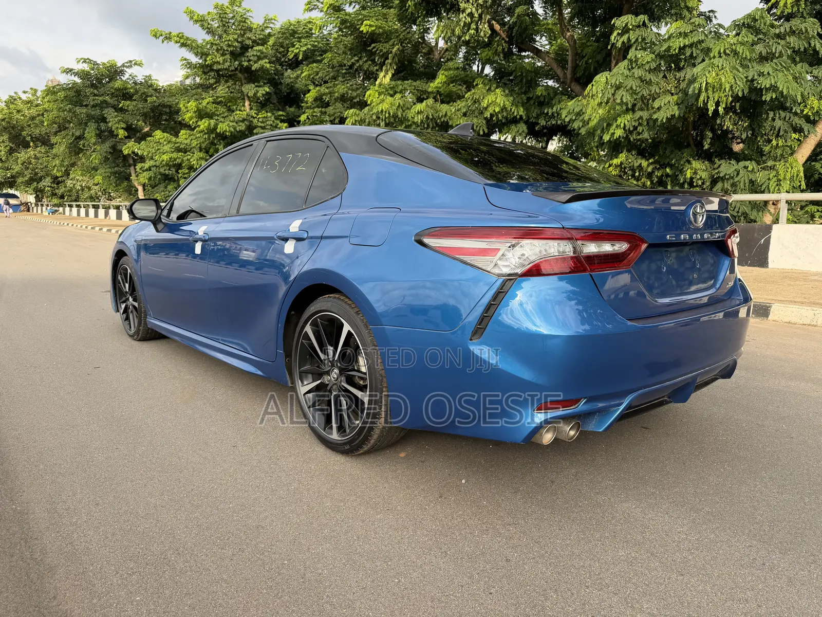 Toyota Camry XSE (2.5L 4cyl 8A) 2019 Blue
