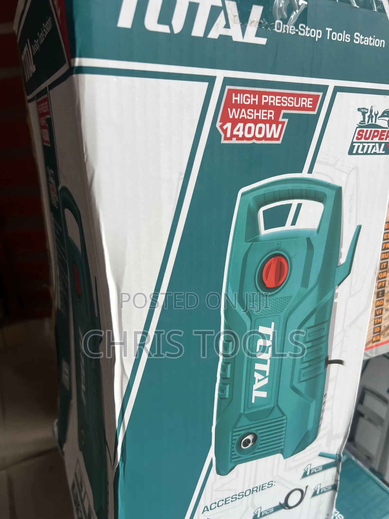 TOTAL 1400W High Pressure Washer