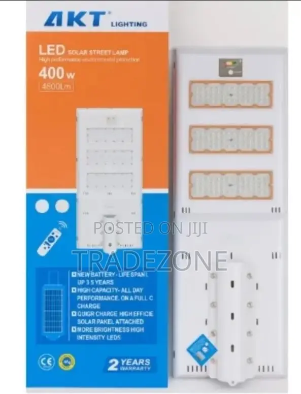 Akt All-in-One Solar Street Light 400w