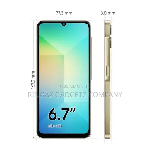 New Samsung Galaxy A06 64 GB Gold