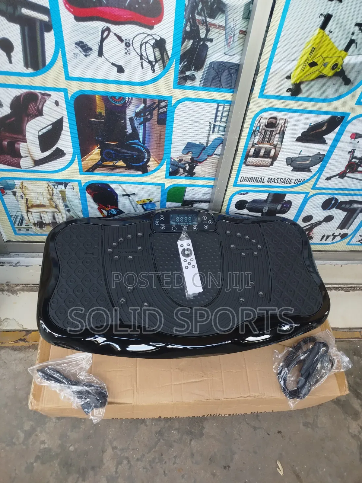 Black Slim Body Massager Original Big Size