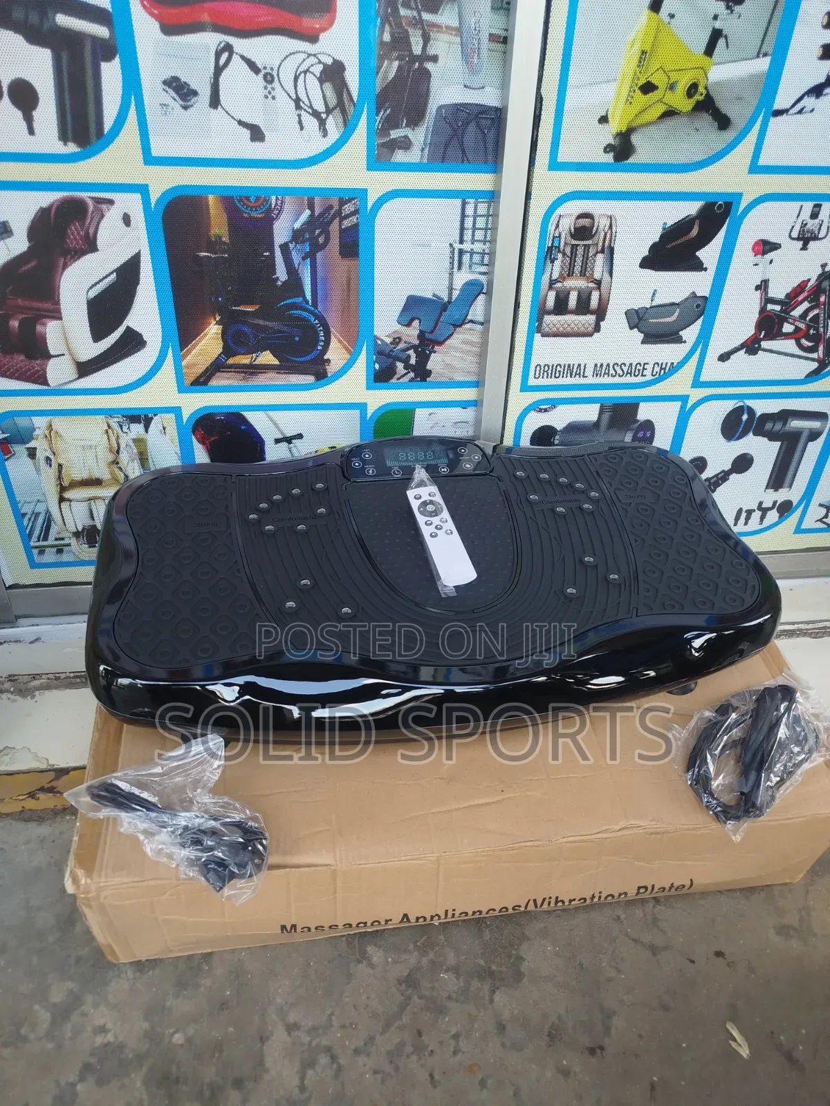 Black Slim Body Massager Original Big Size