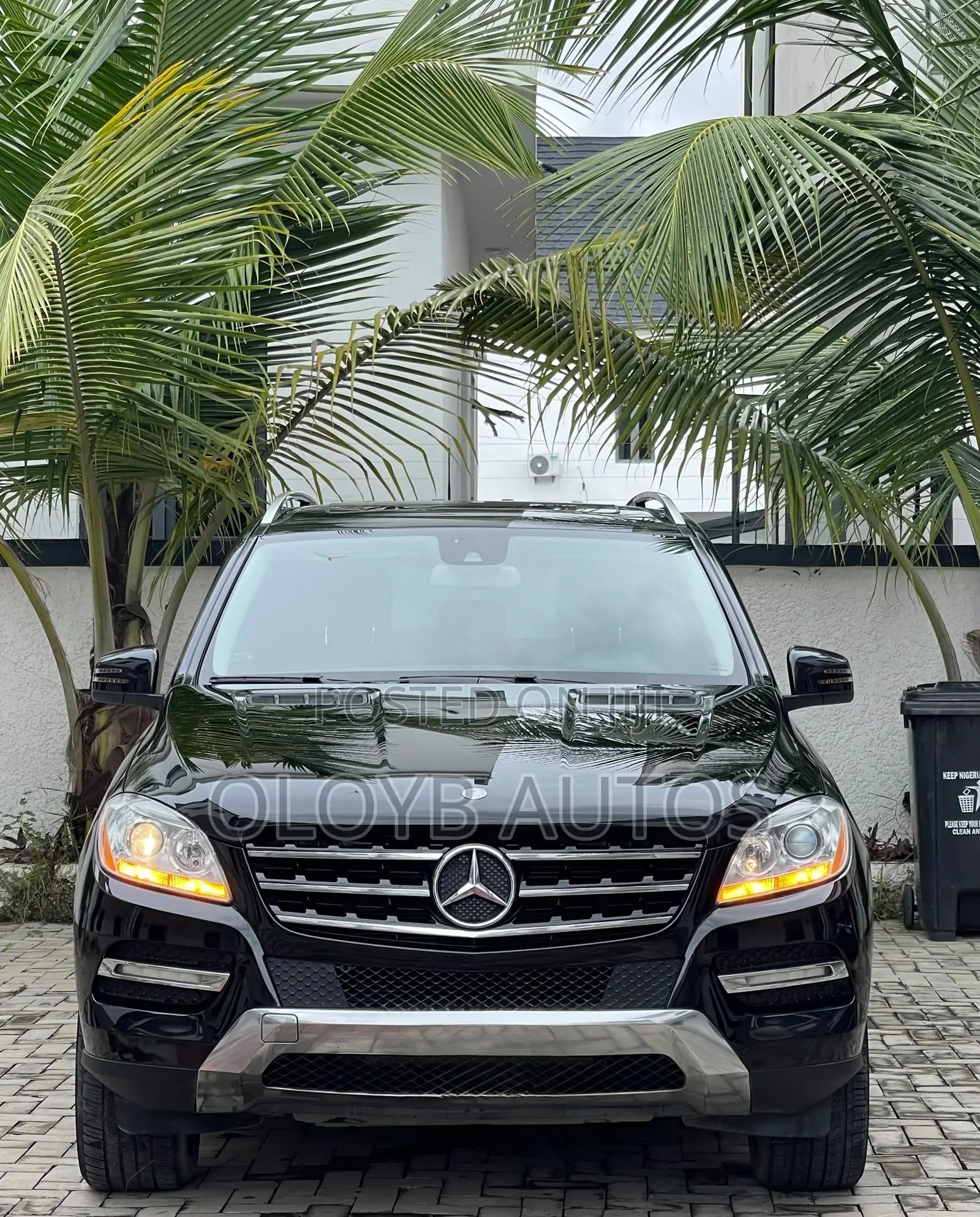 Mercedes-Benz M Class ML 350 4Matic 2013 Black