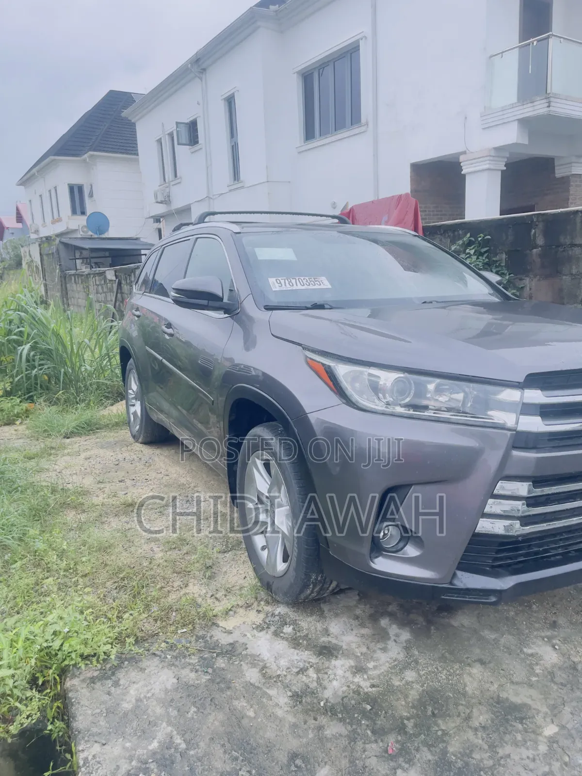 Toyota Highlander XLE 4dr SUV AWD (3.5L 6cyl 6A) 2015 Gray