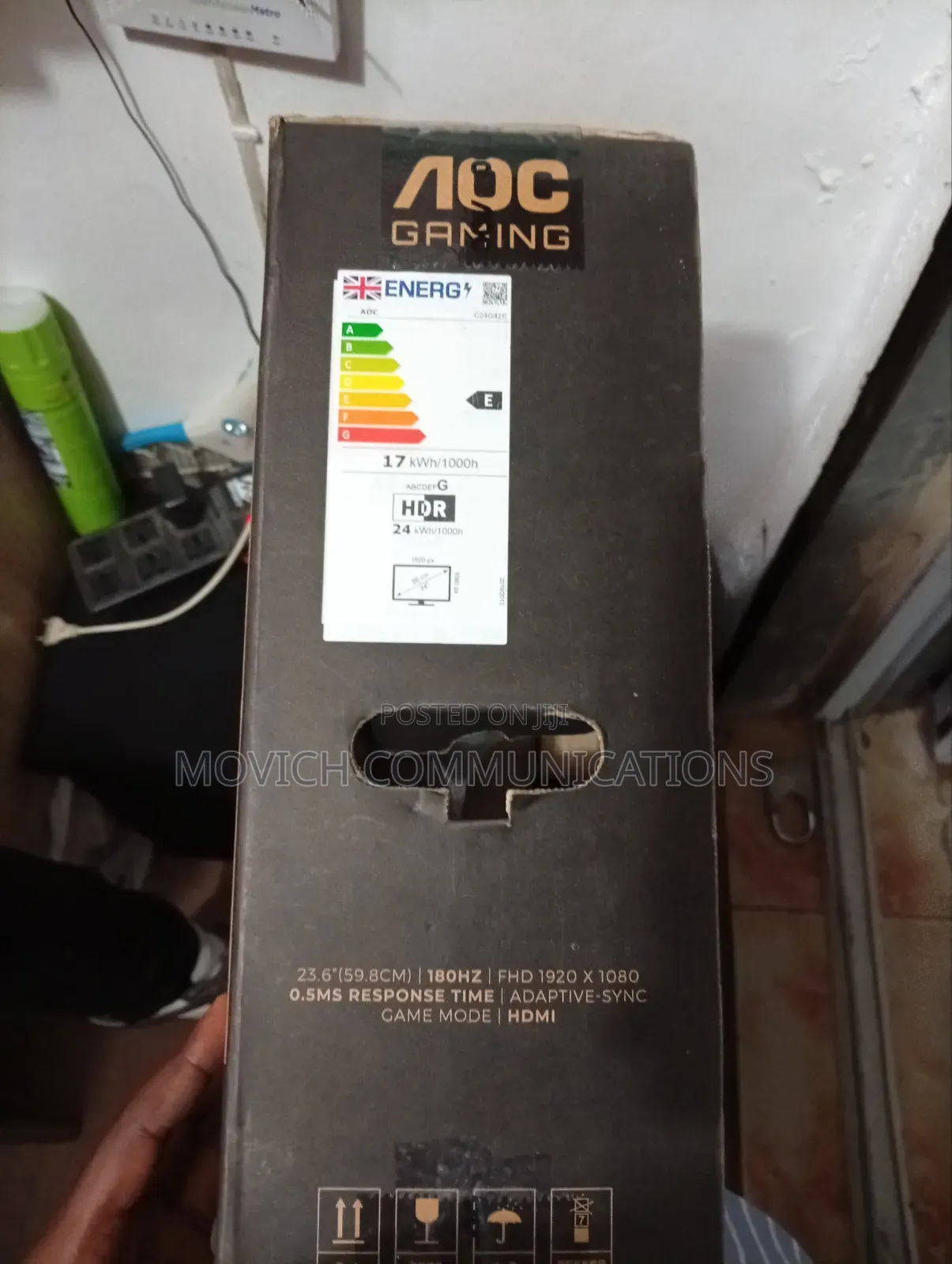AOC C24G42E 23.6" VA Full HD 180Hz 0.5ms Curved Gaming Monitor