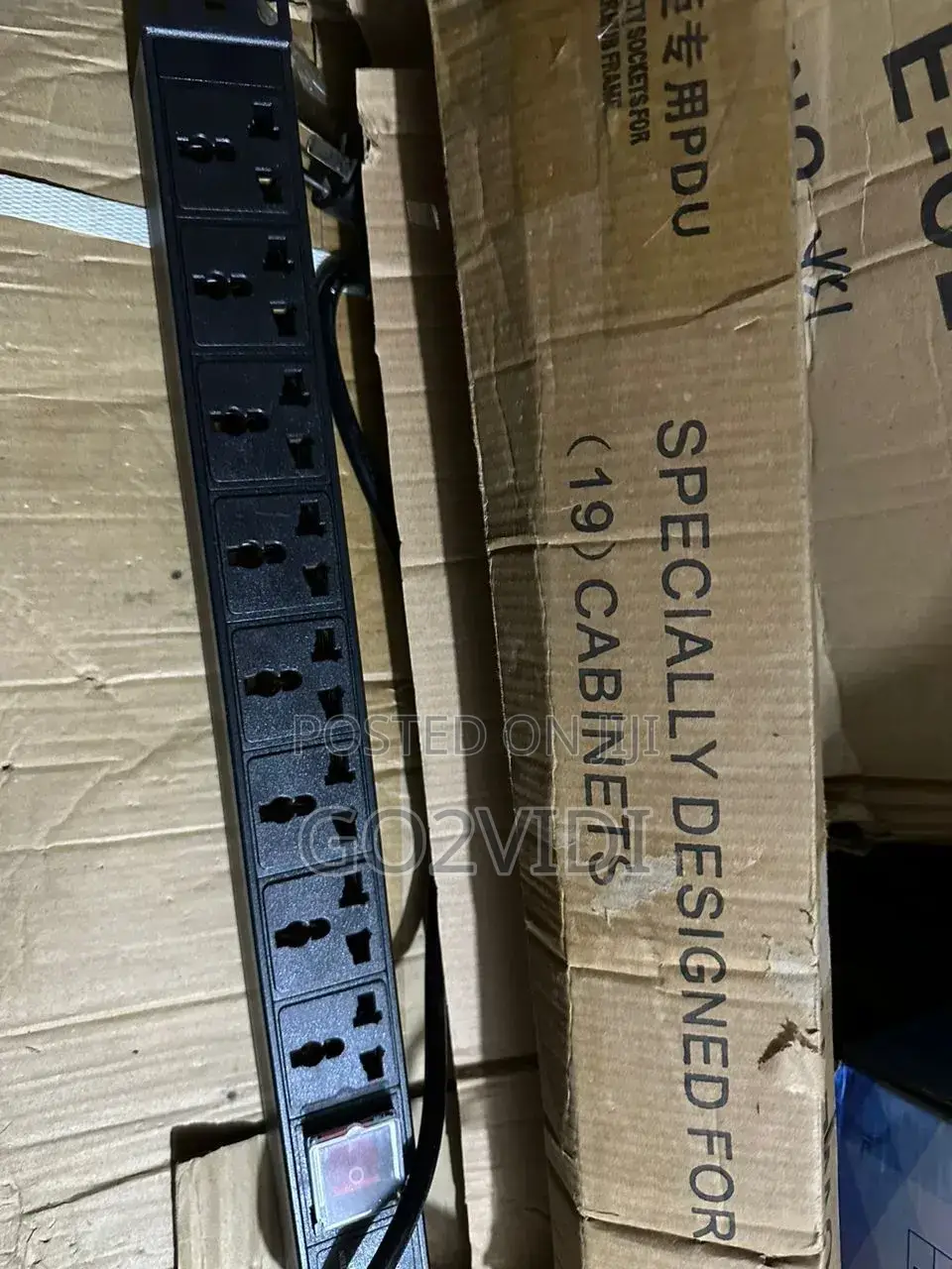 8-Way PDU Power Distribution Unit With Surge