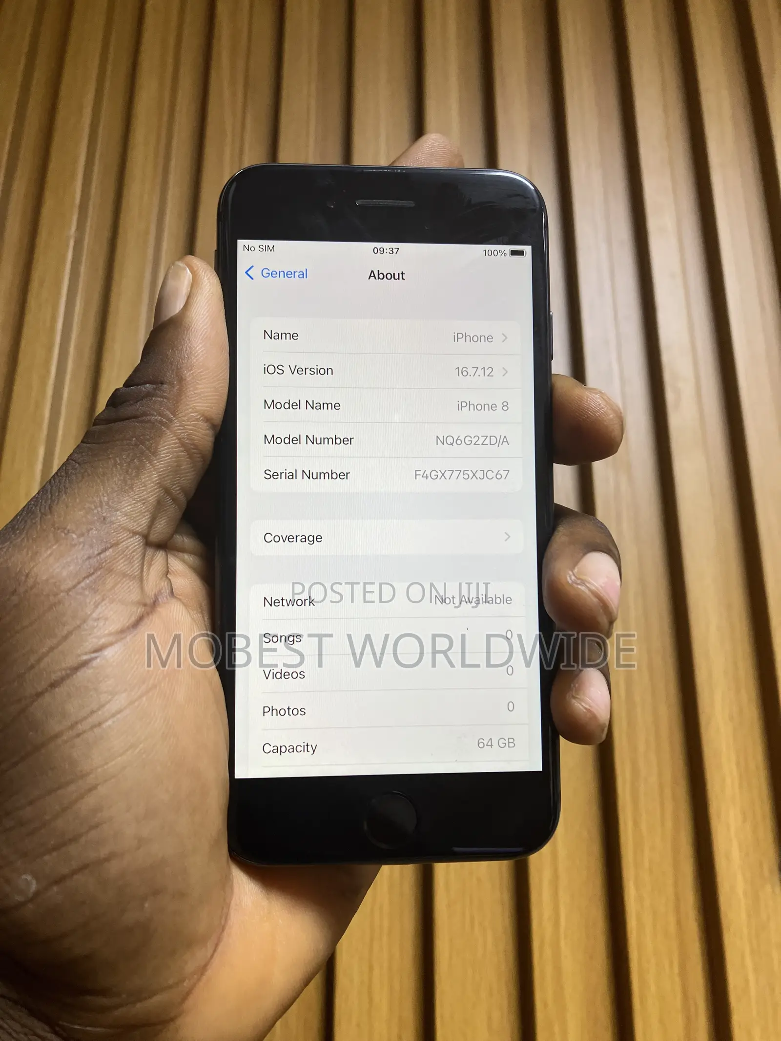 Apple iPhone 8 64 GB Black