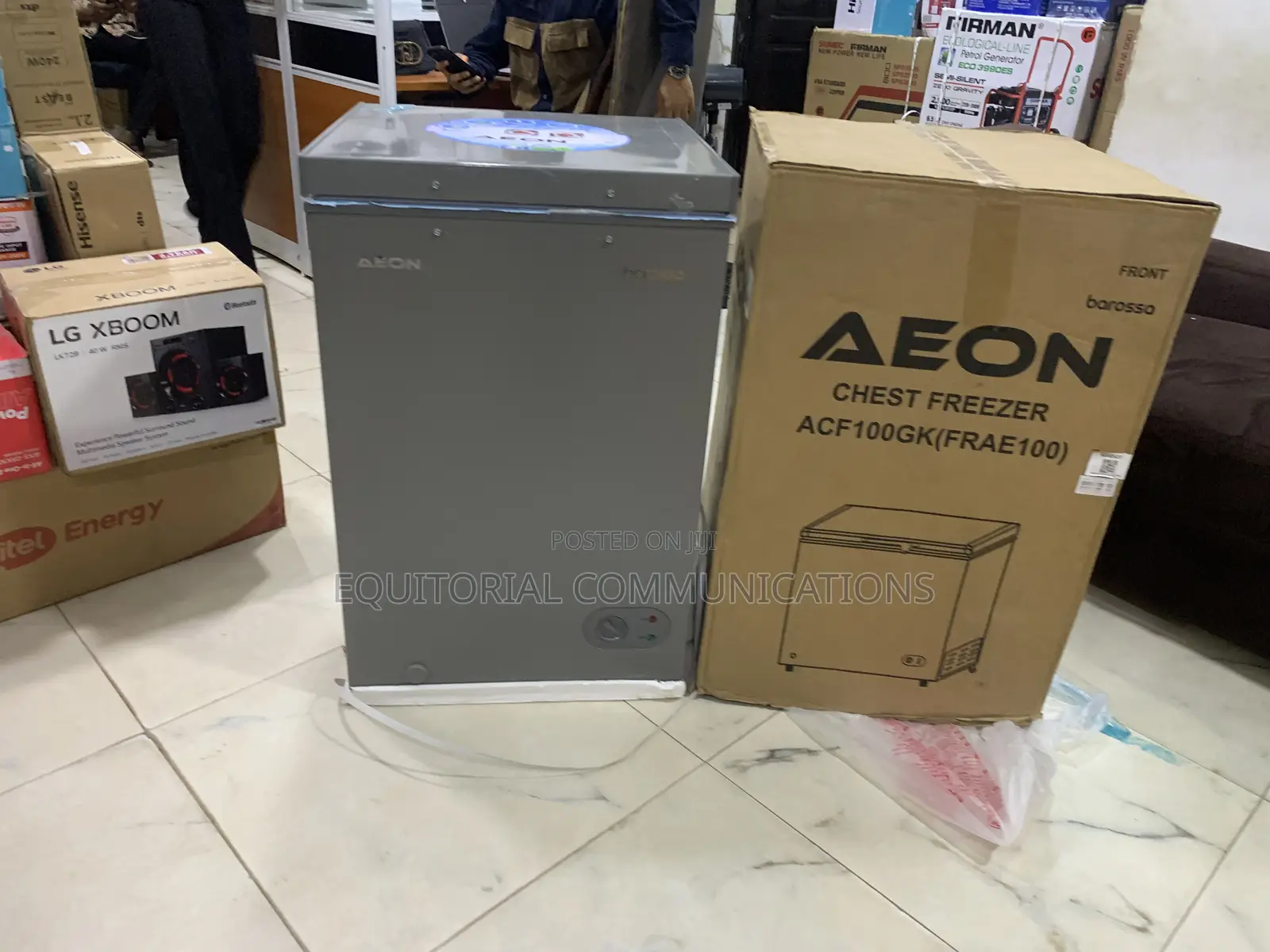 AEON 100L Chest Freezer With Compressor Fan - ACF100GK