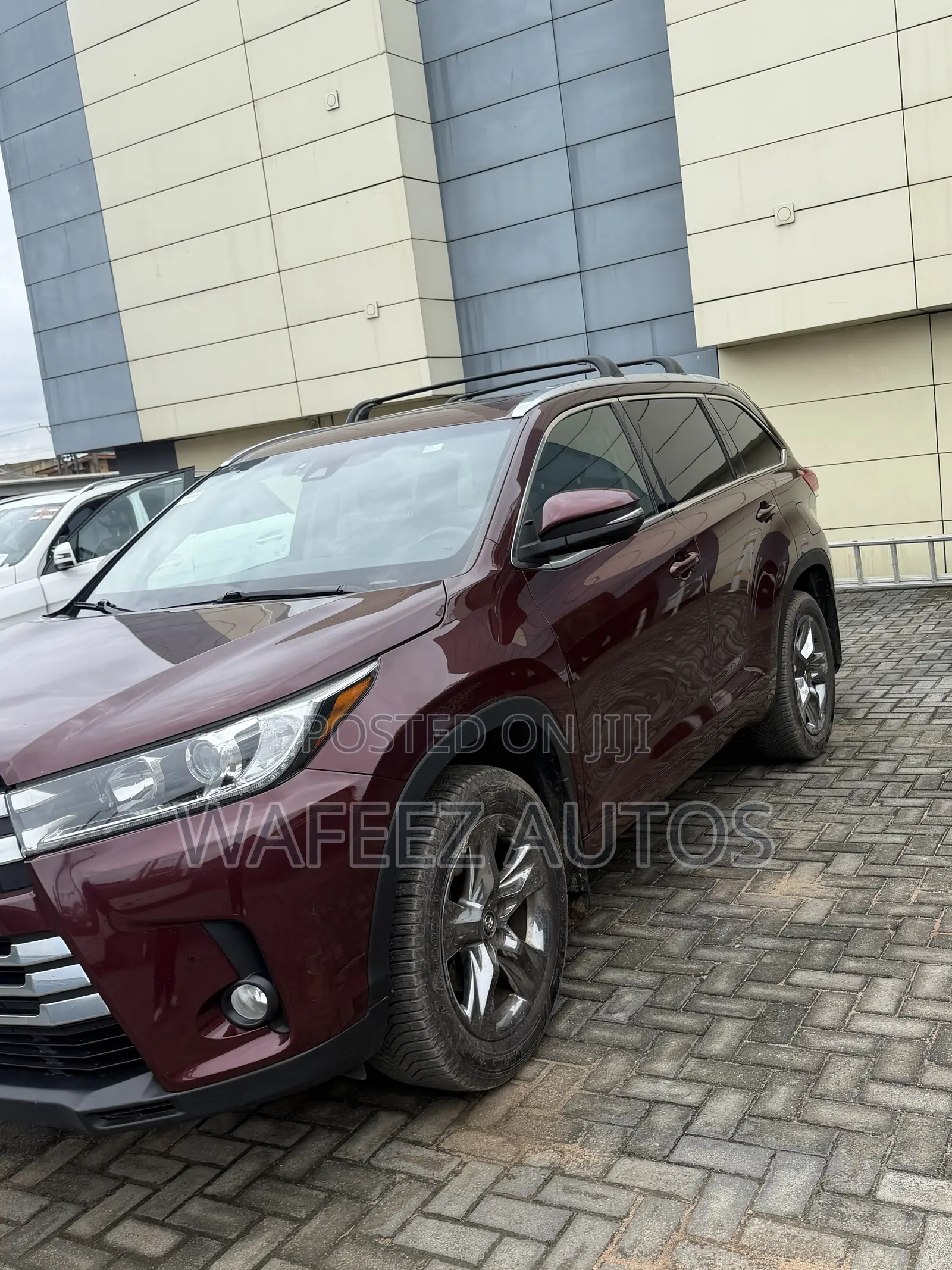 Toyota Highlander Limited 4x4 V6 (3.5L 6cyl 8A) 2018 Burgundy