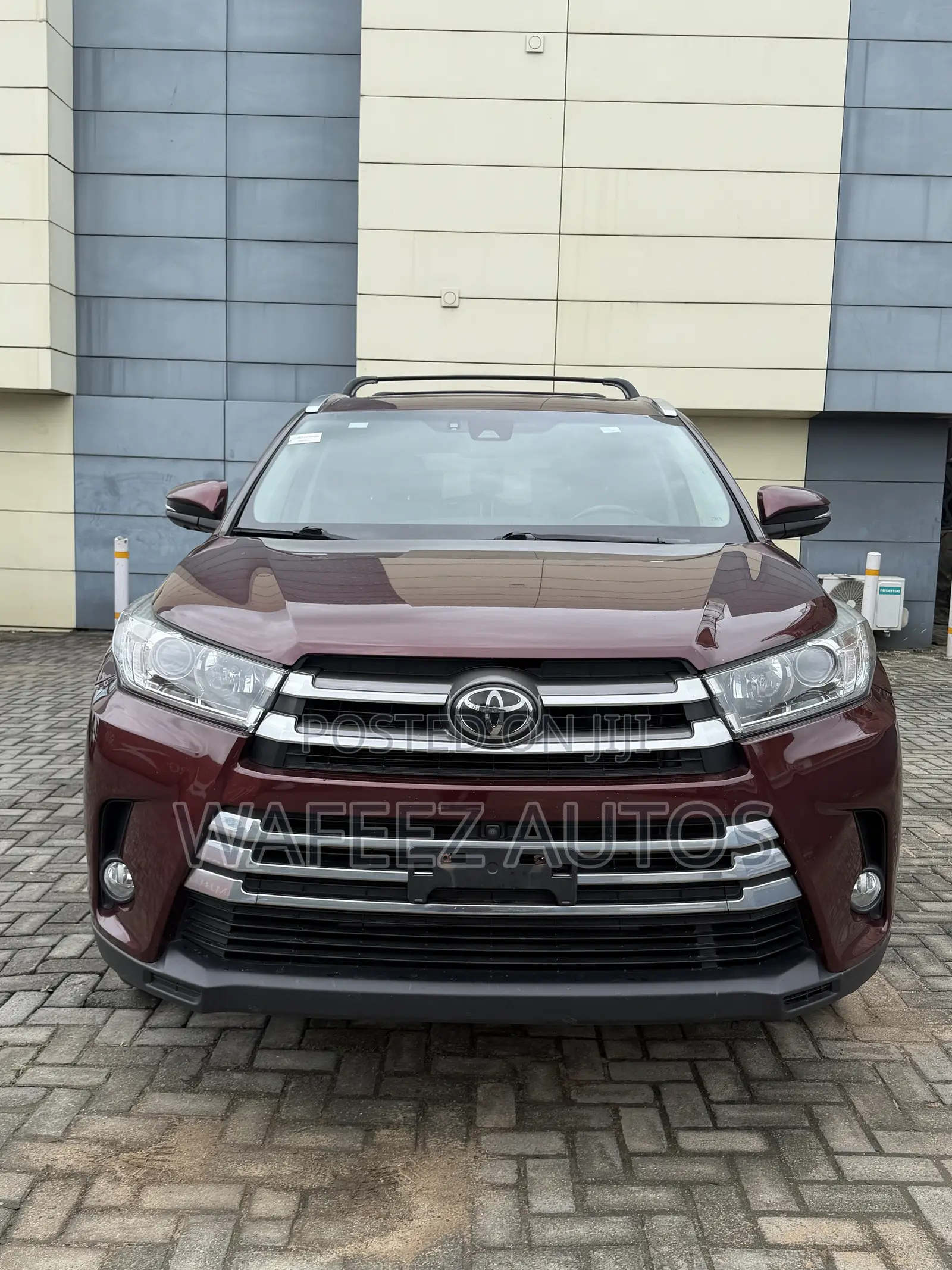 Toyota Highlander Limited 4x4 V6 (3.5L 6cyl 8A) 2018 Burgundy