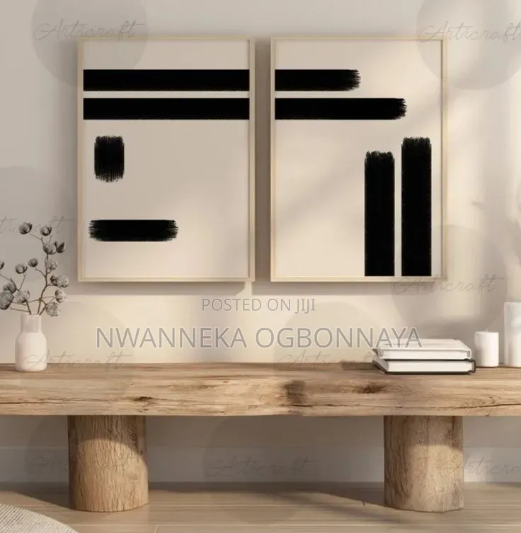 Abstract Canvas Painting for Living Room