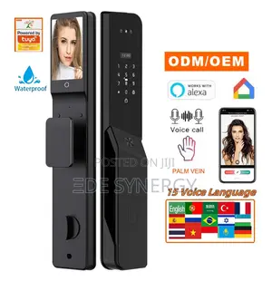 Latest Fingerprint Lock 3D Face Recognition Fully Automatic Lock