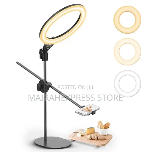 10 Inches Short Ring Light With Tab Holder B3s