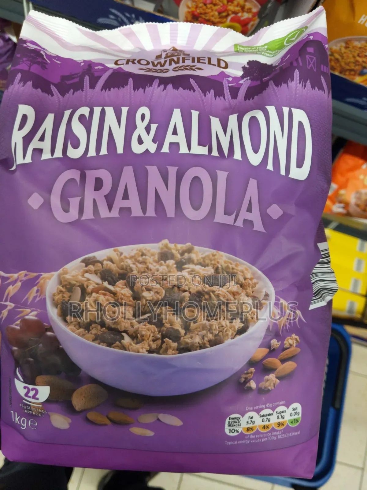 Raisin and Almond Granola