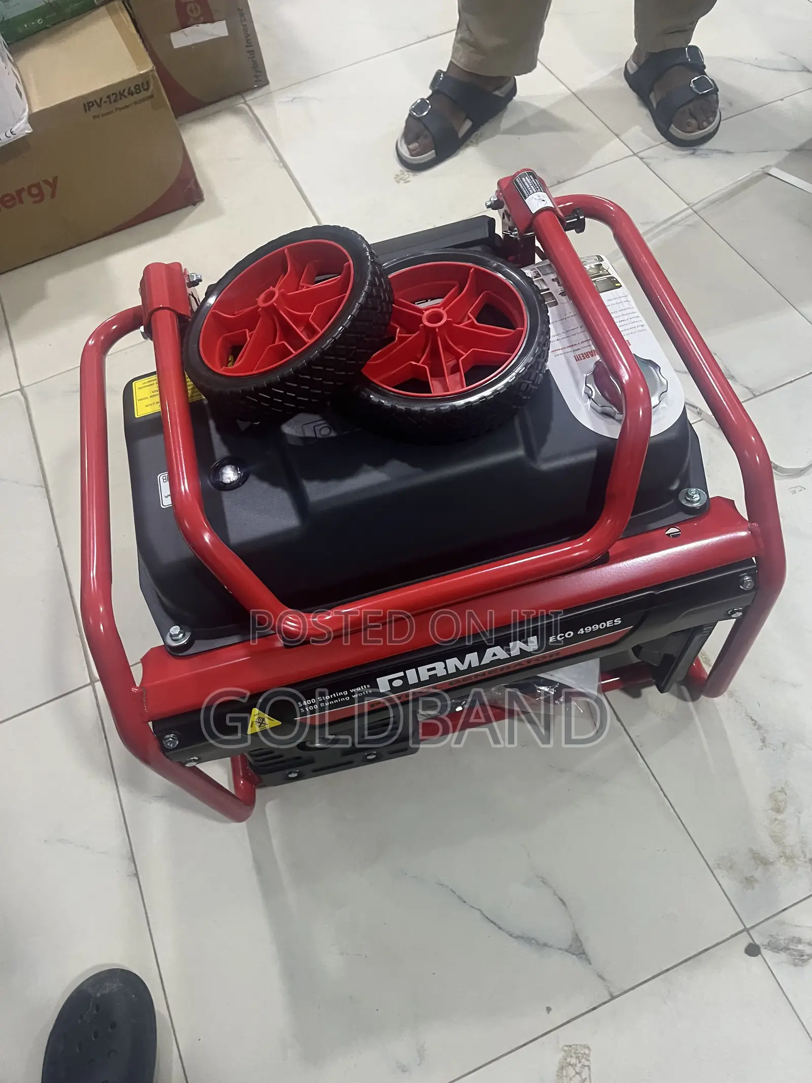 Firman ECO4990ES Heavy Duty Petrol Generator