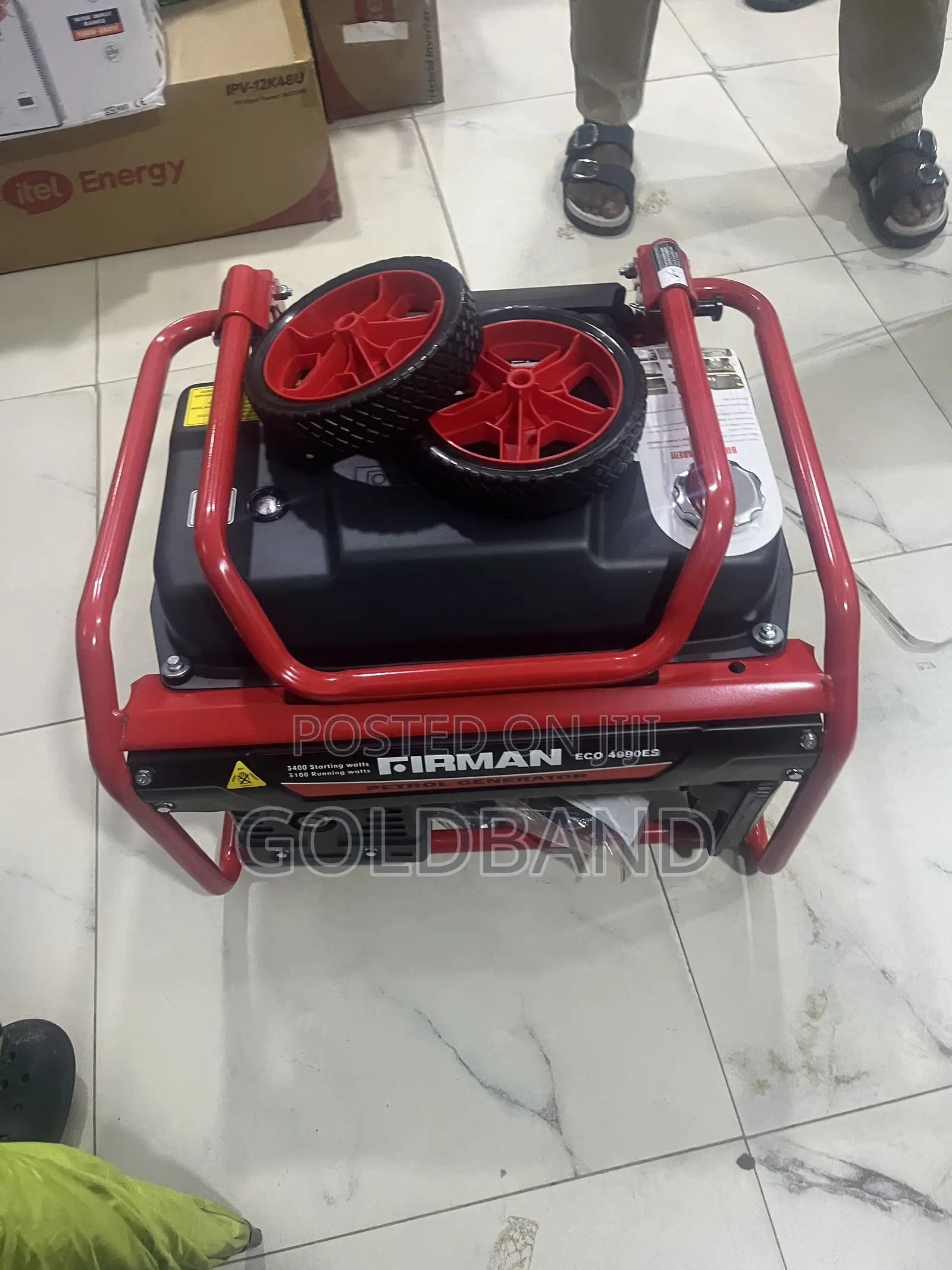 Firman ECO4990ES Heavy Duty Petrol Generator