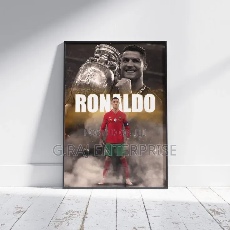Christiano Ronaldo Jersey Frame for Living Room
