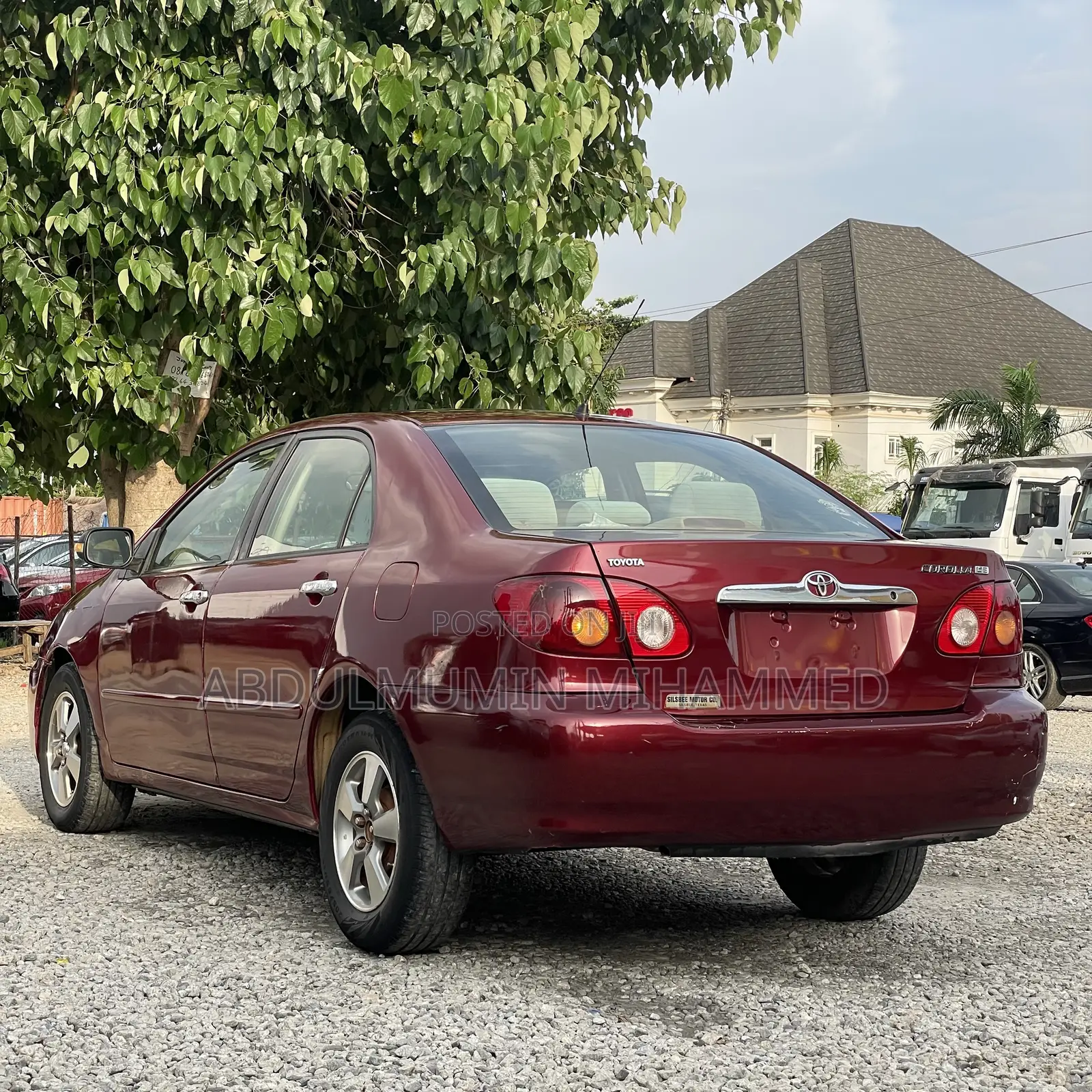 Toyota Corolla LE 2007 Red