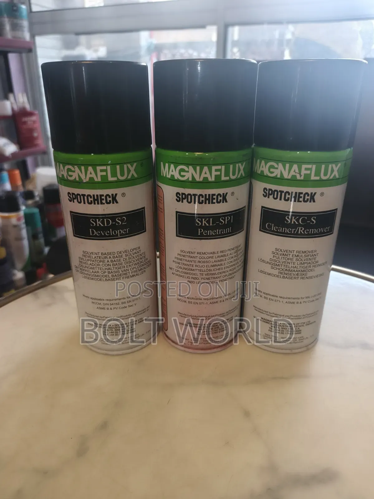 Magnaflux Spotcheck SKC-S, SKD-S2 SKL-SP2 Complete Set