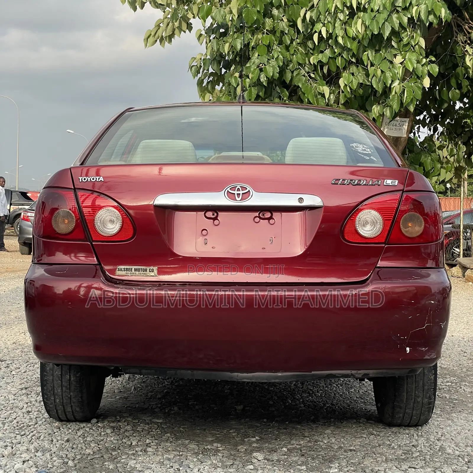 Toyota Corolla LE 2007 Red