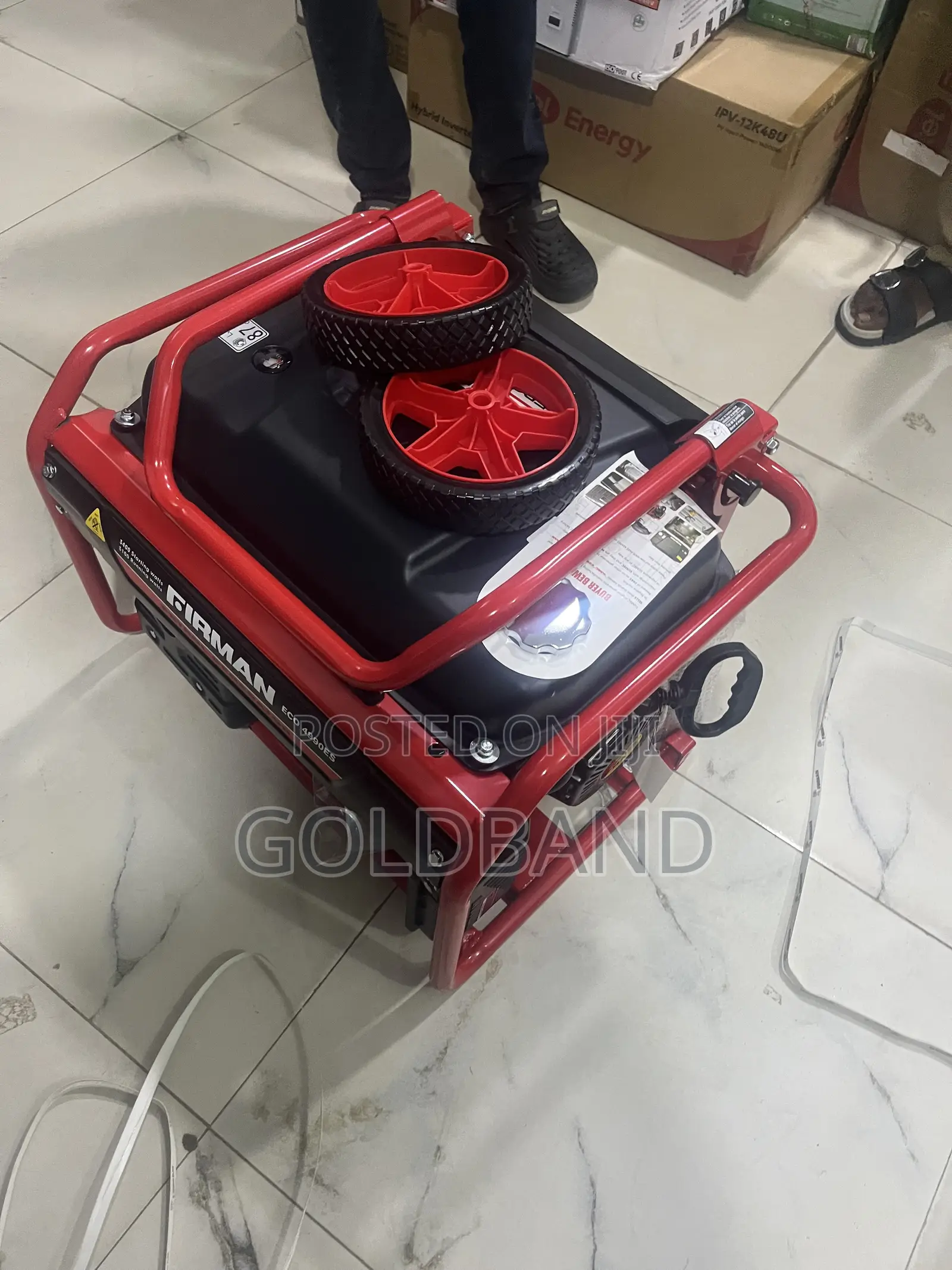 Firman ECO4990ES Durable Electric Start Generator