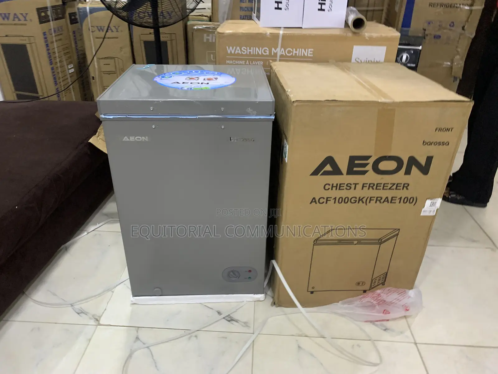 AEON ACF100GK 100L Chest Freezer for Long Term Frozen Food Preservatio