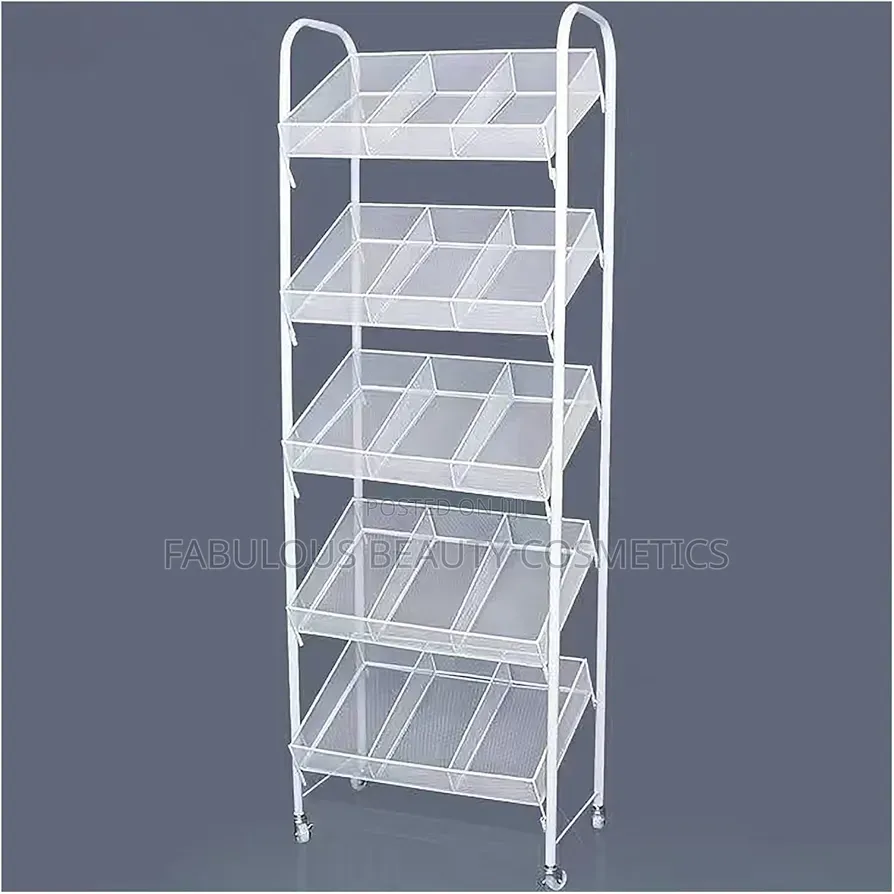 Supermarket Store Organizer Holder Supermarket Shelf Trolley