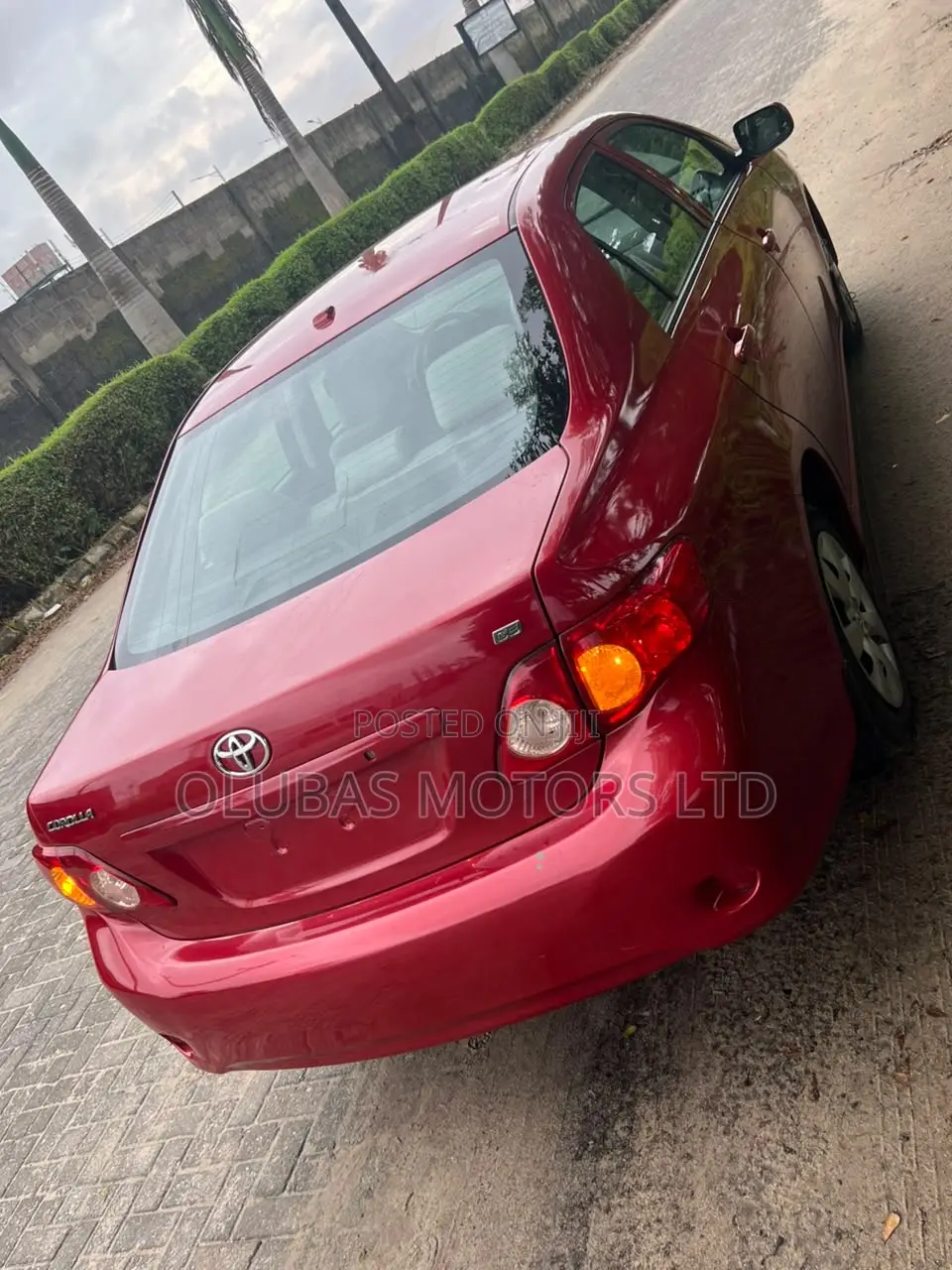 Toyota Corolla 2008 Red