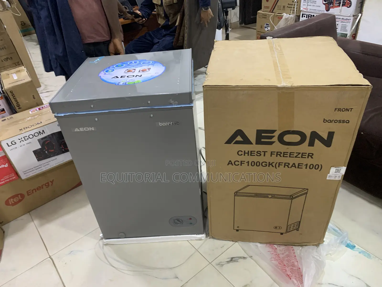AEON 100L Chest Deep Freezer for Meat, Seafood, Vegetables