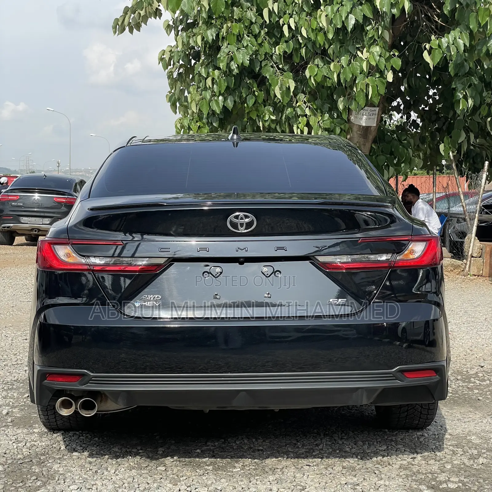 Toyota Camry SE 2025 Black