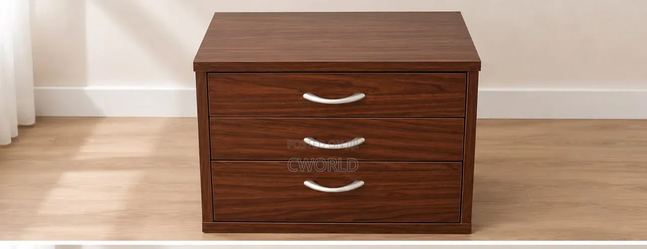 3-Drawer Bedside Cabinet - Imported
