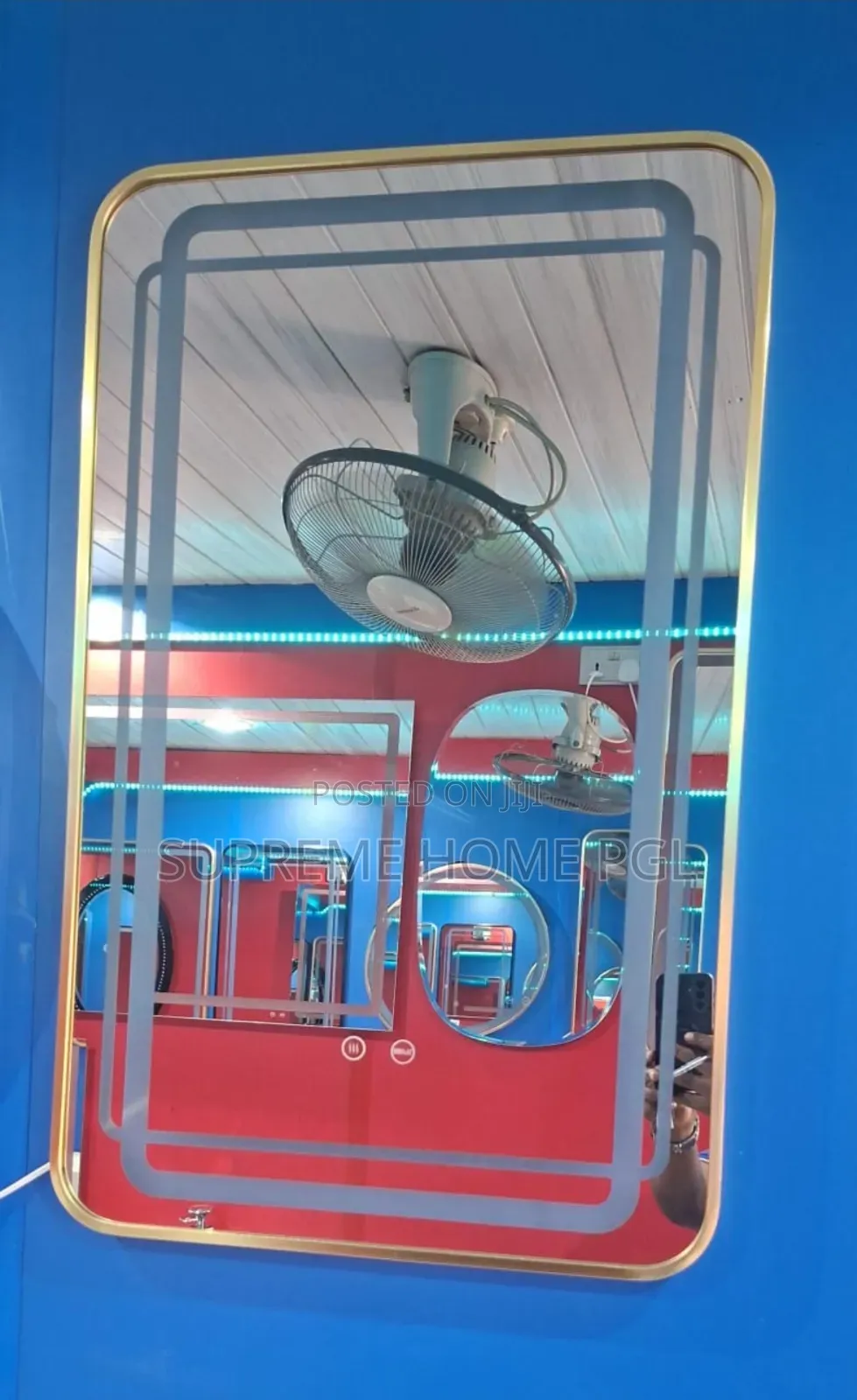 High Quality LED Mirror With Frame