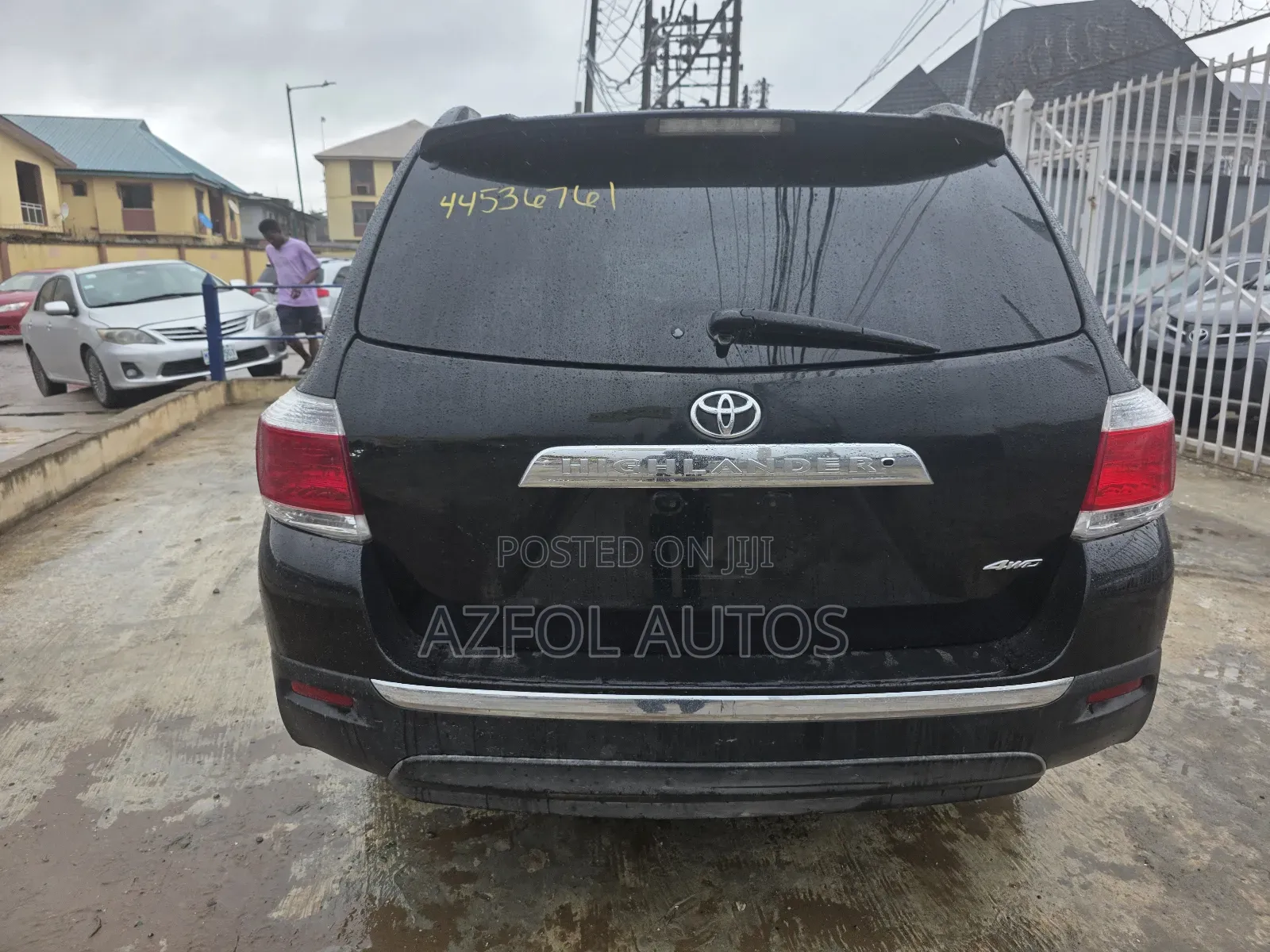 Toyota Highlander Limited 2011 Black