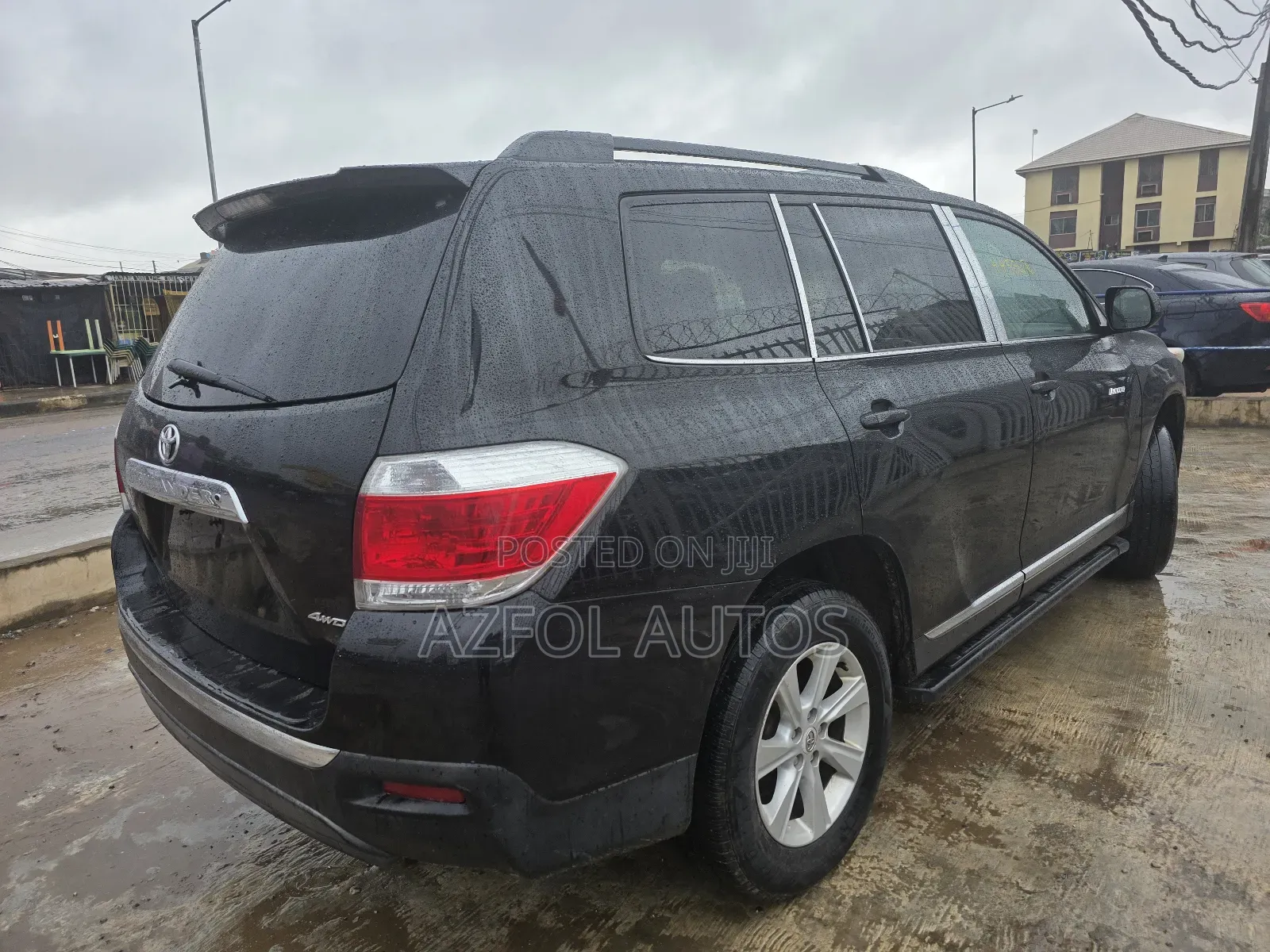 Toyota Highlander Limited 2011 Black