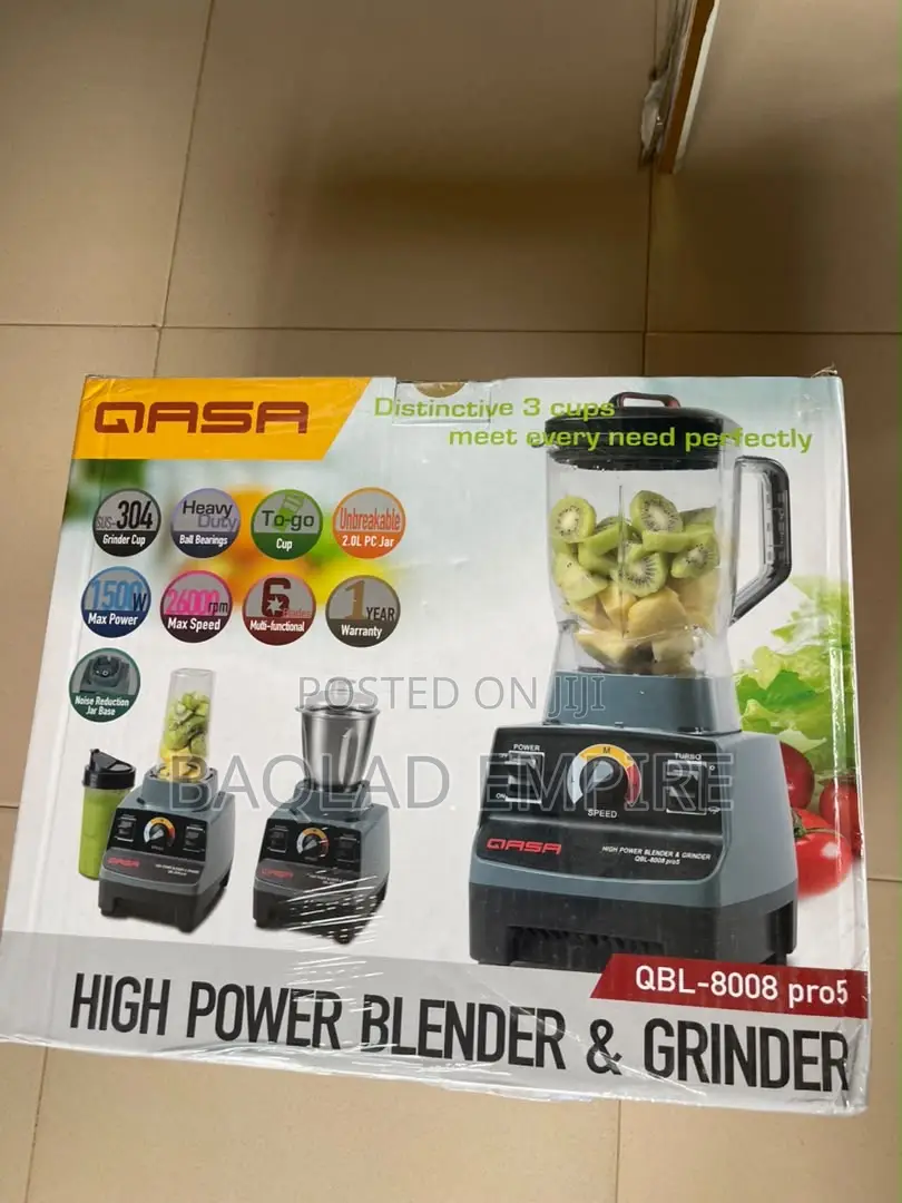 Qasa Pro 5 Power Blender and Grinder