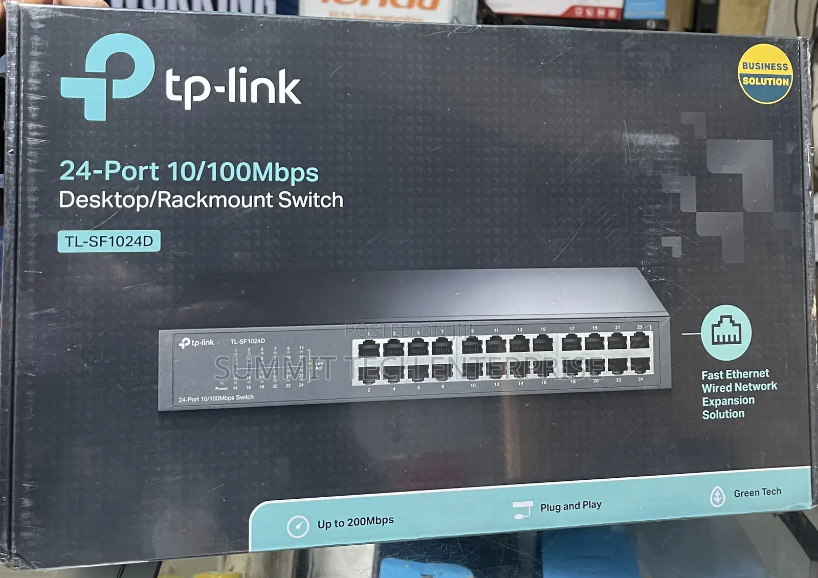 TPLINK 24port 10/100 Switch Rackmount