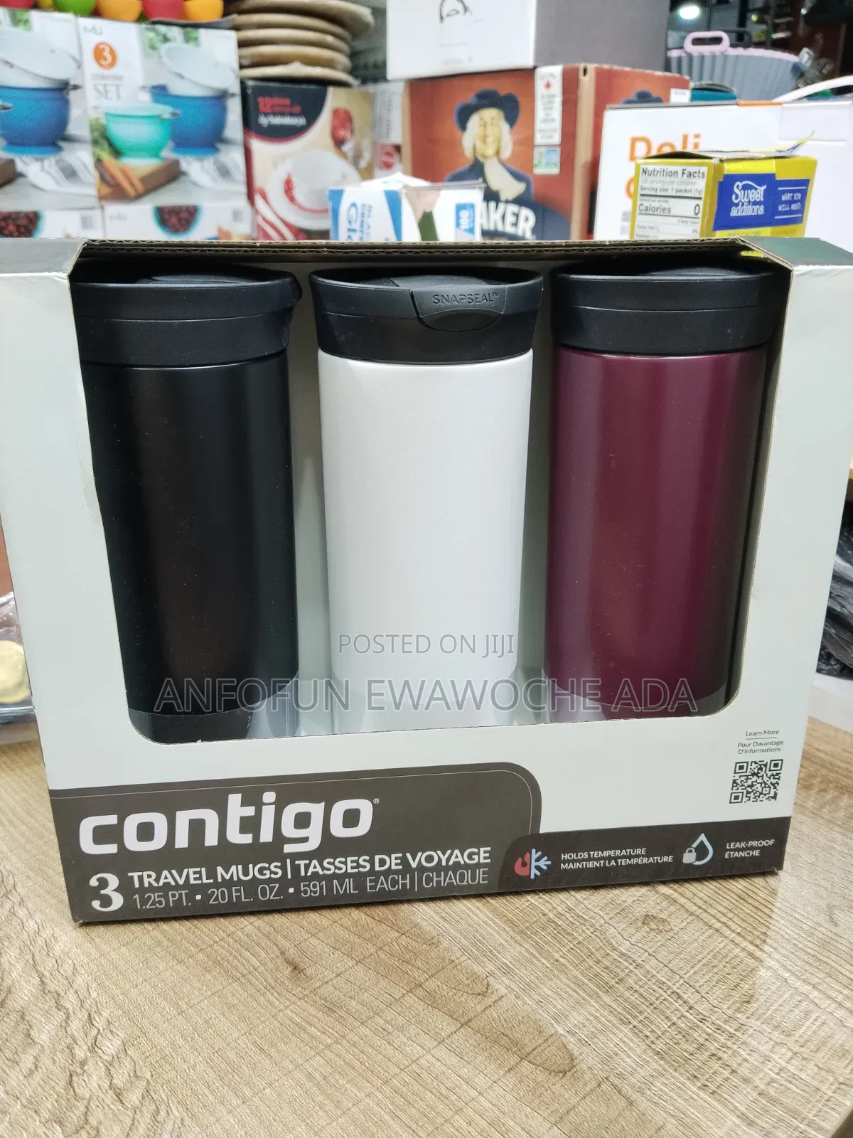 Contigo 3-Pack Travel Mugs