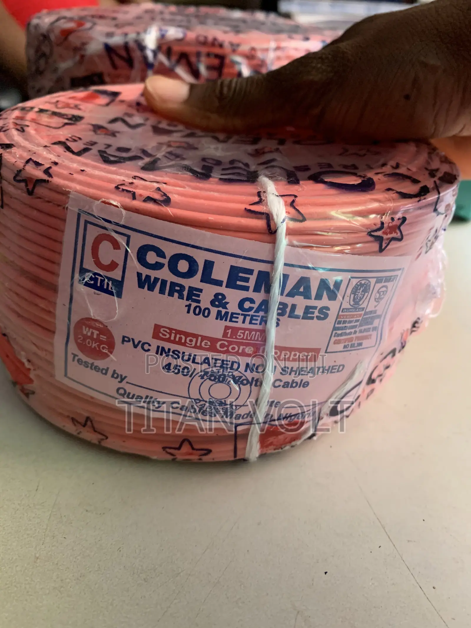 1.5mm Coleman Cable/Wire Single
