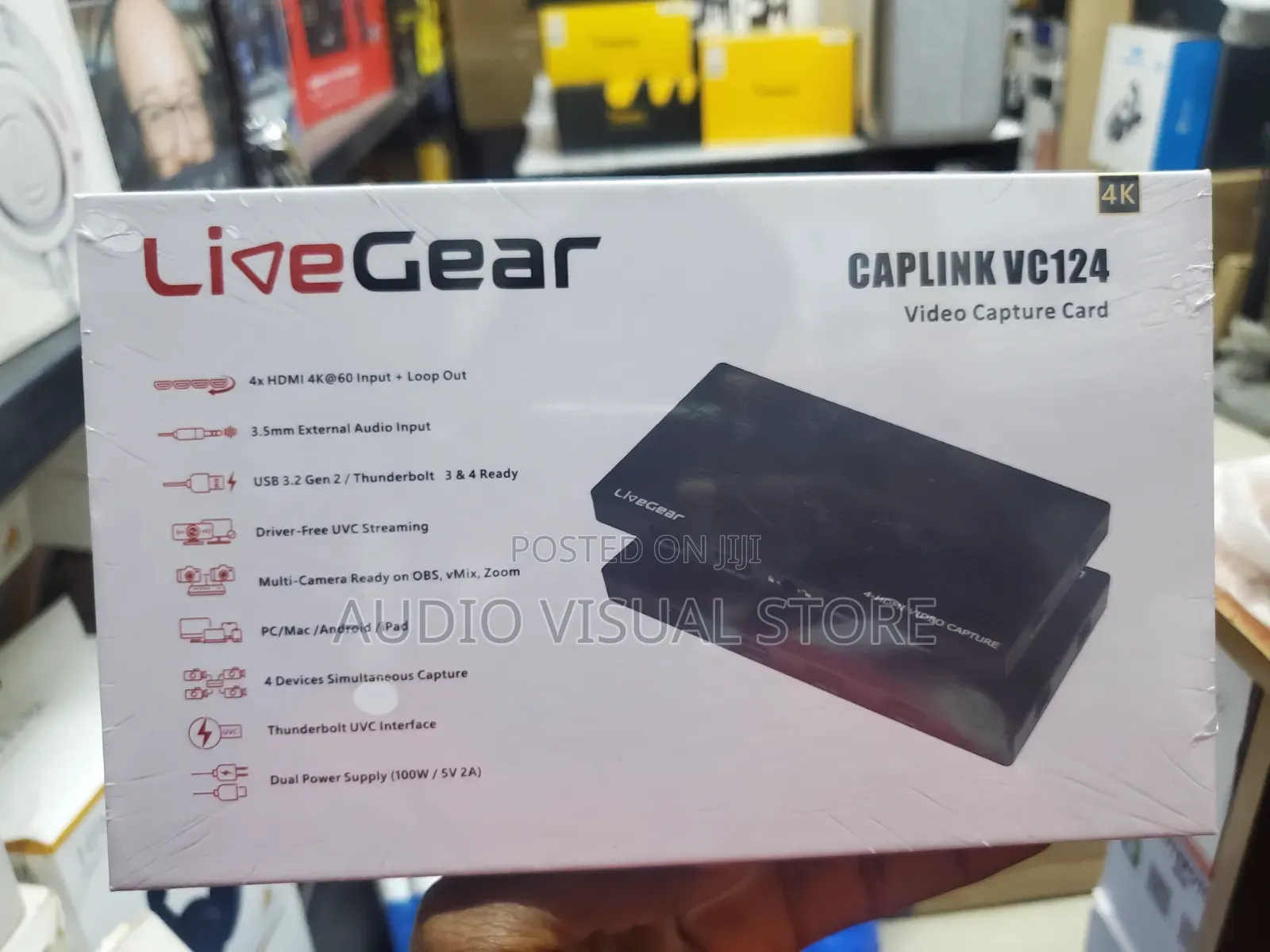 Live Gear Caplink Vc 124 Video Capture Card