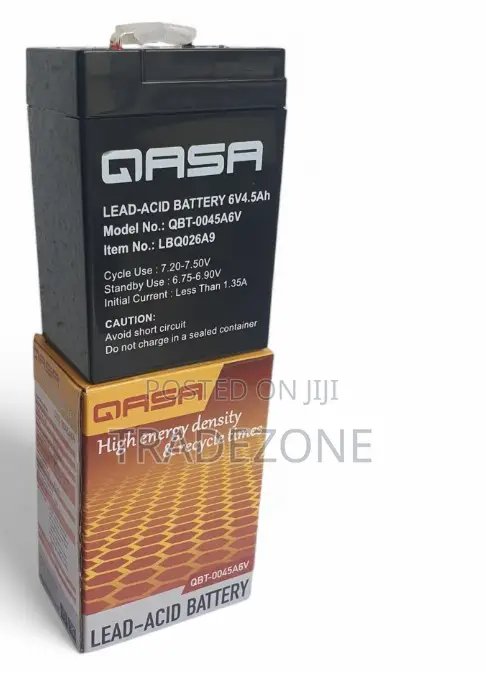 Qasa Lead-Acid Battery QBT-0045A6V